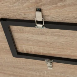 Table extensible moderne bois et métal