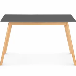 Table extensible scandinave grise anthracite