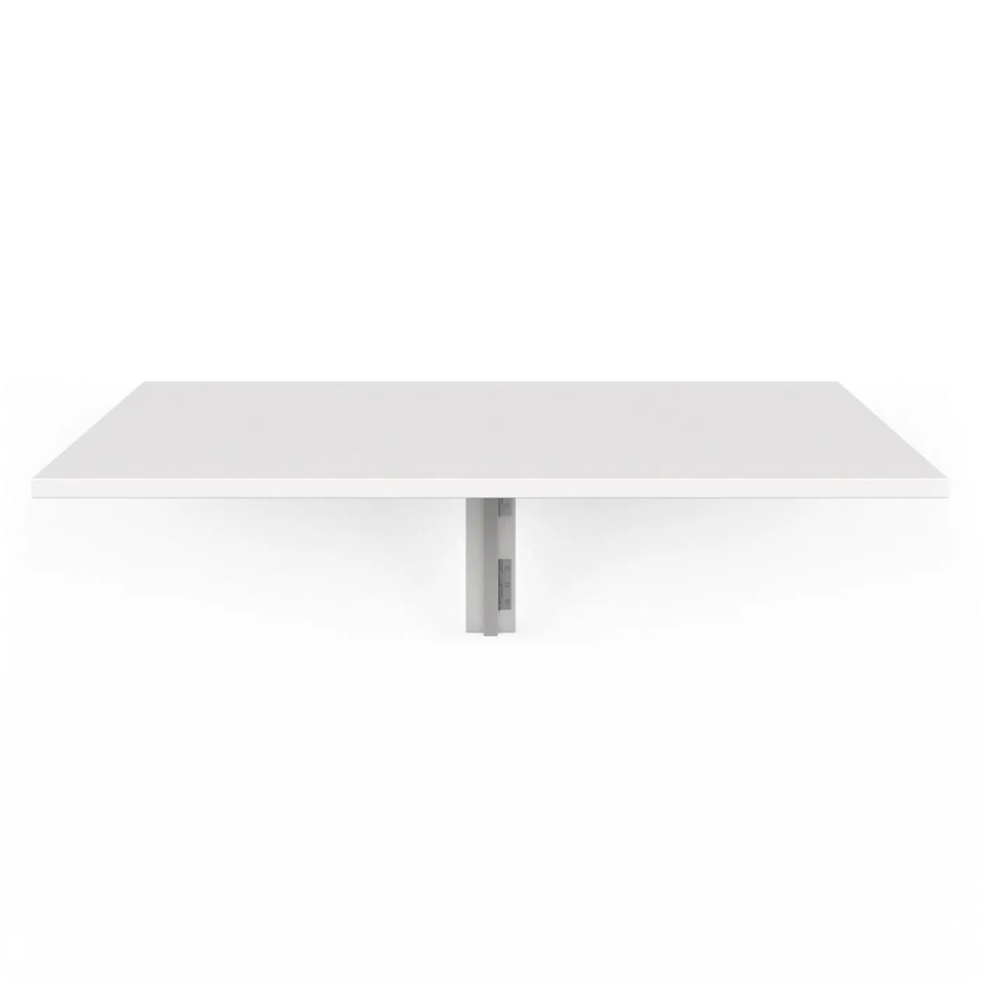 Table murale rabattable bois blanc 2 personnes L.70cm