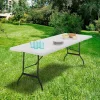 Table pliante d'appoint portable