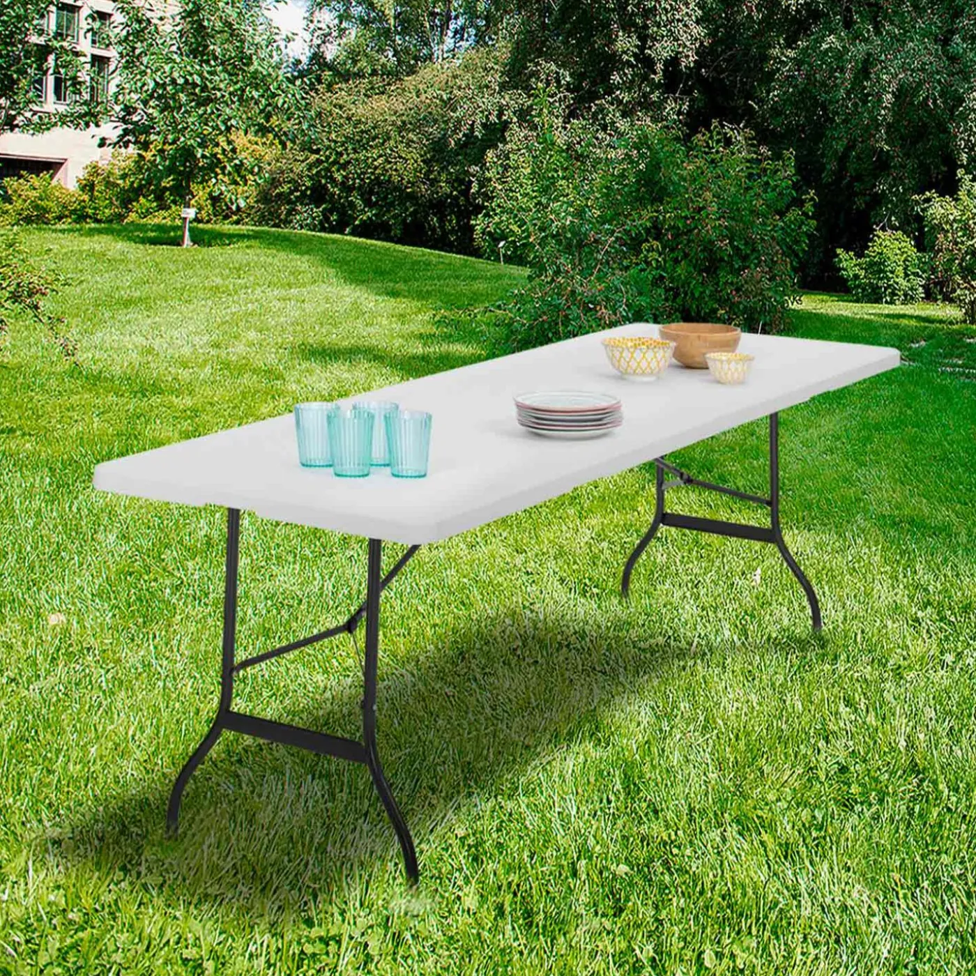 Table pliante d'appoint portable