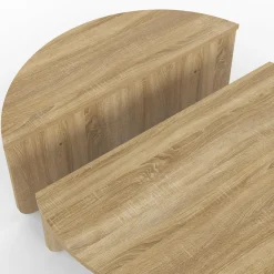 Tables basses rondes hêtre