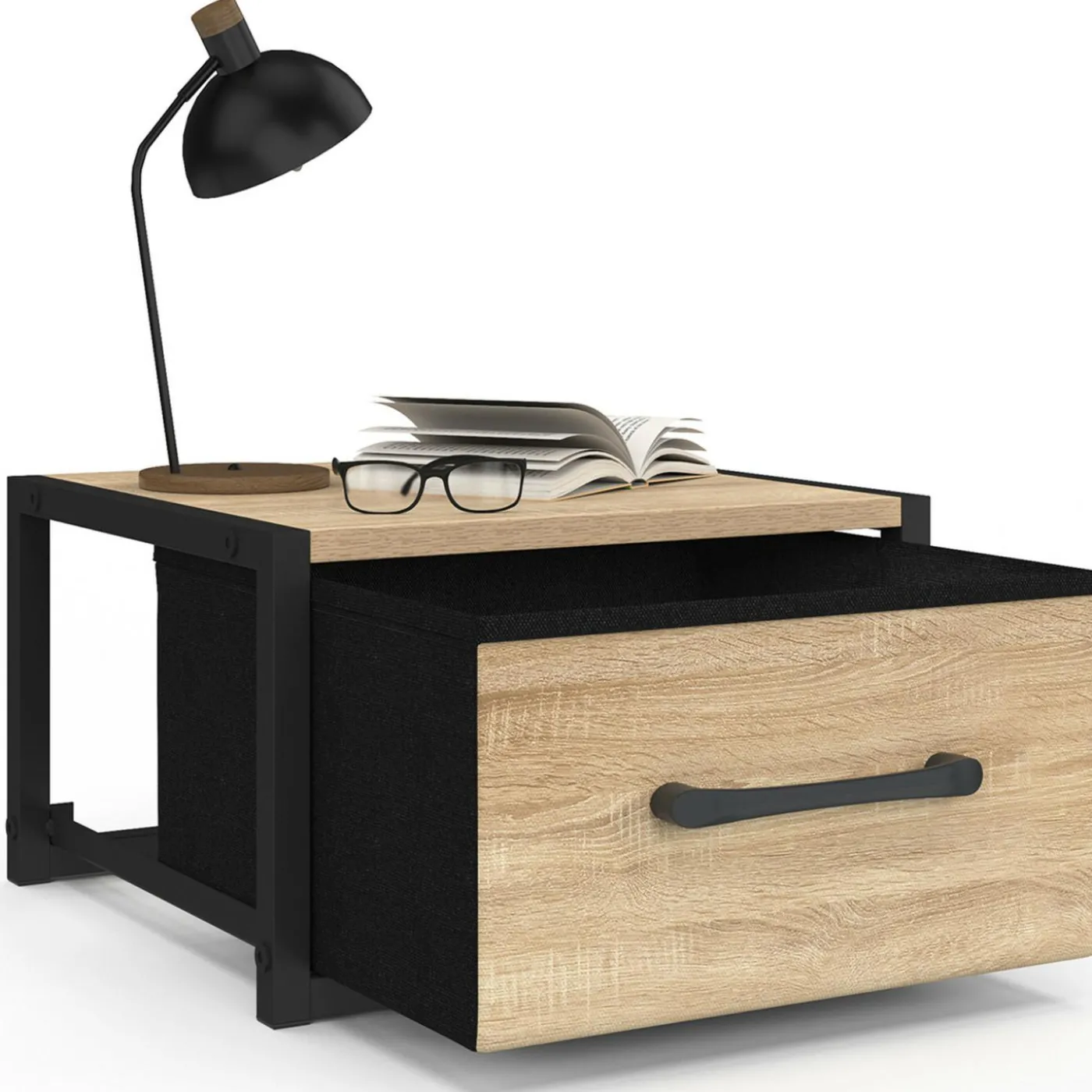 Tables de nuit murales industrielles