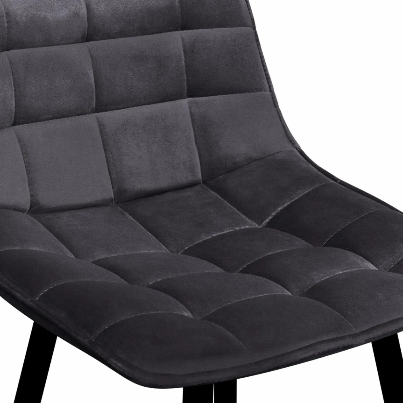 Tabourets de bar en velours multicolore