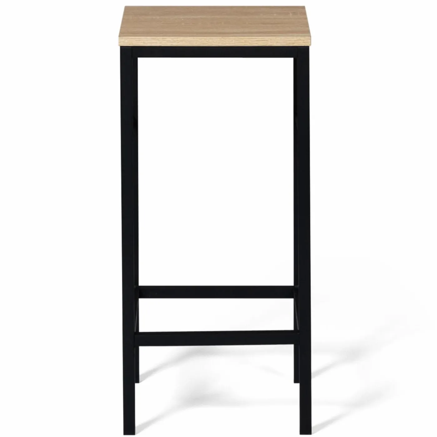 Tabourets de bar industriel métal et bois