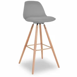 Tabourets de bar scandinaves 4 couleurs