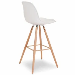Tabourets de bar scandinaves 4 couleurs
