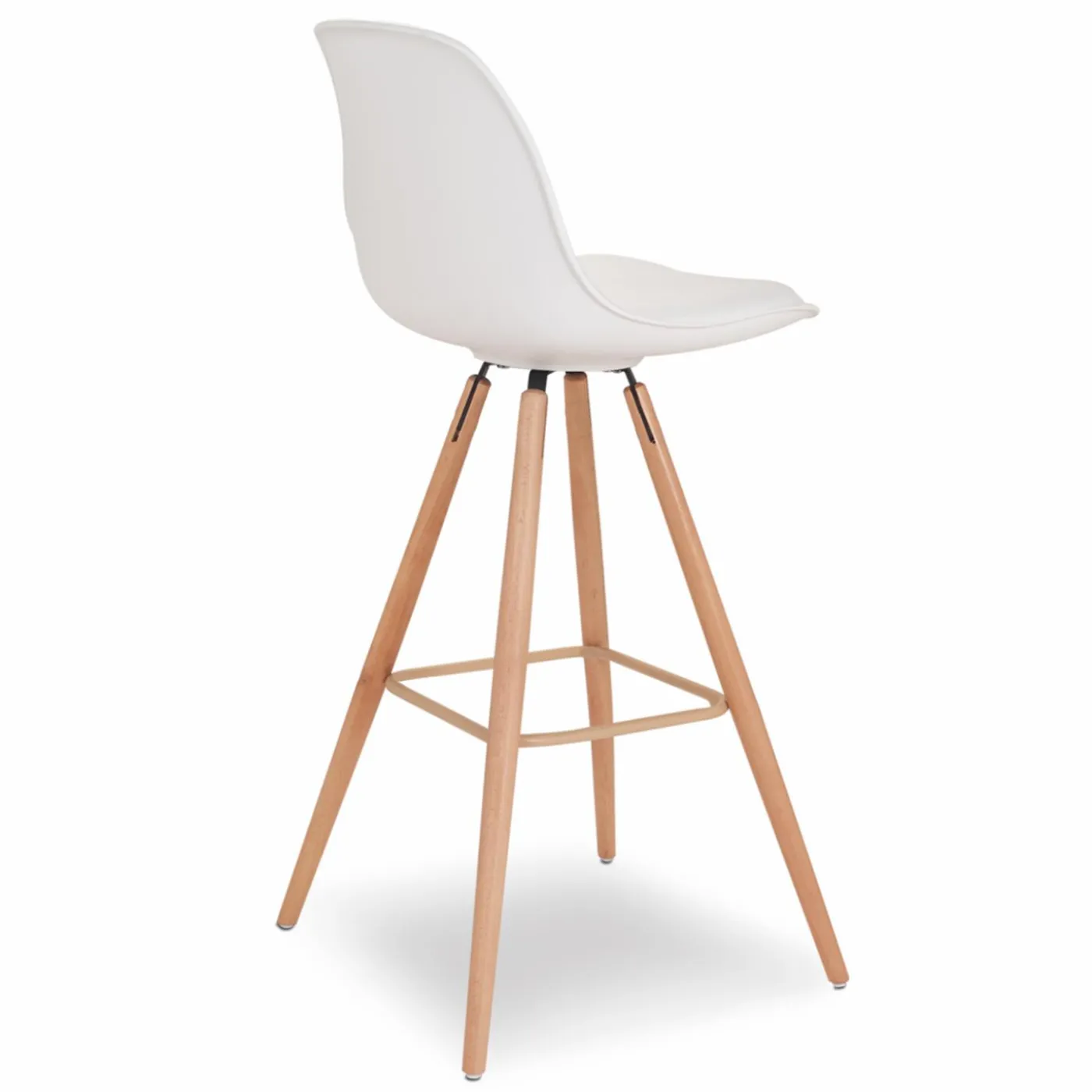 Tabourets de bar scandinaves 4 couleurs