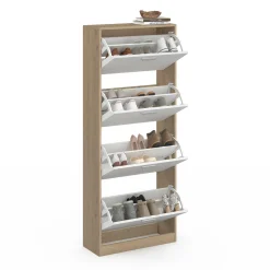 Étagère à chaussures 4 portes