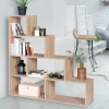 Étagère escalier bois façon hêtre