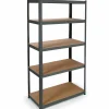 Étagère métallique modulable 5 plateaux