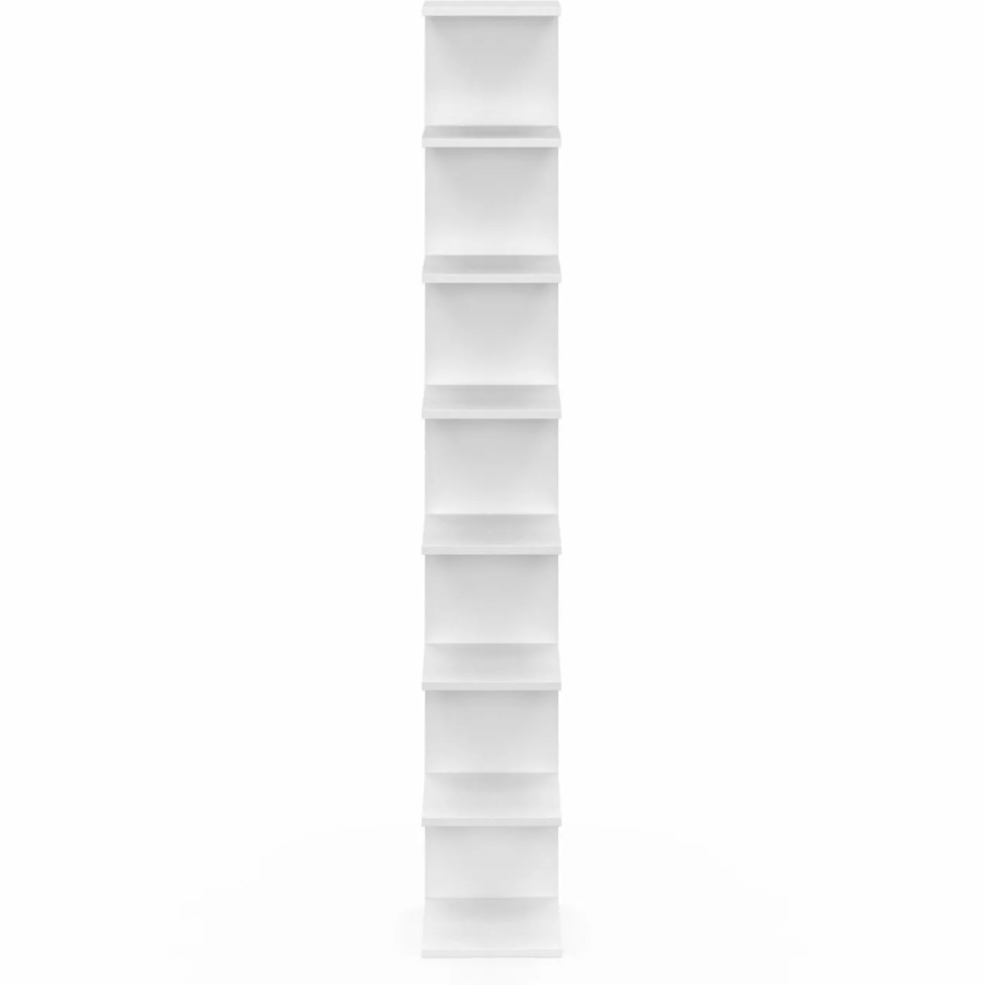 Étagère murale suspendue double position blanche 190 cm