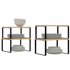 Étagères de rangement pour placard : lot de 4