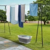 Étendoir à linge extérieur en métal 35m de fil