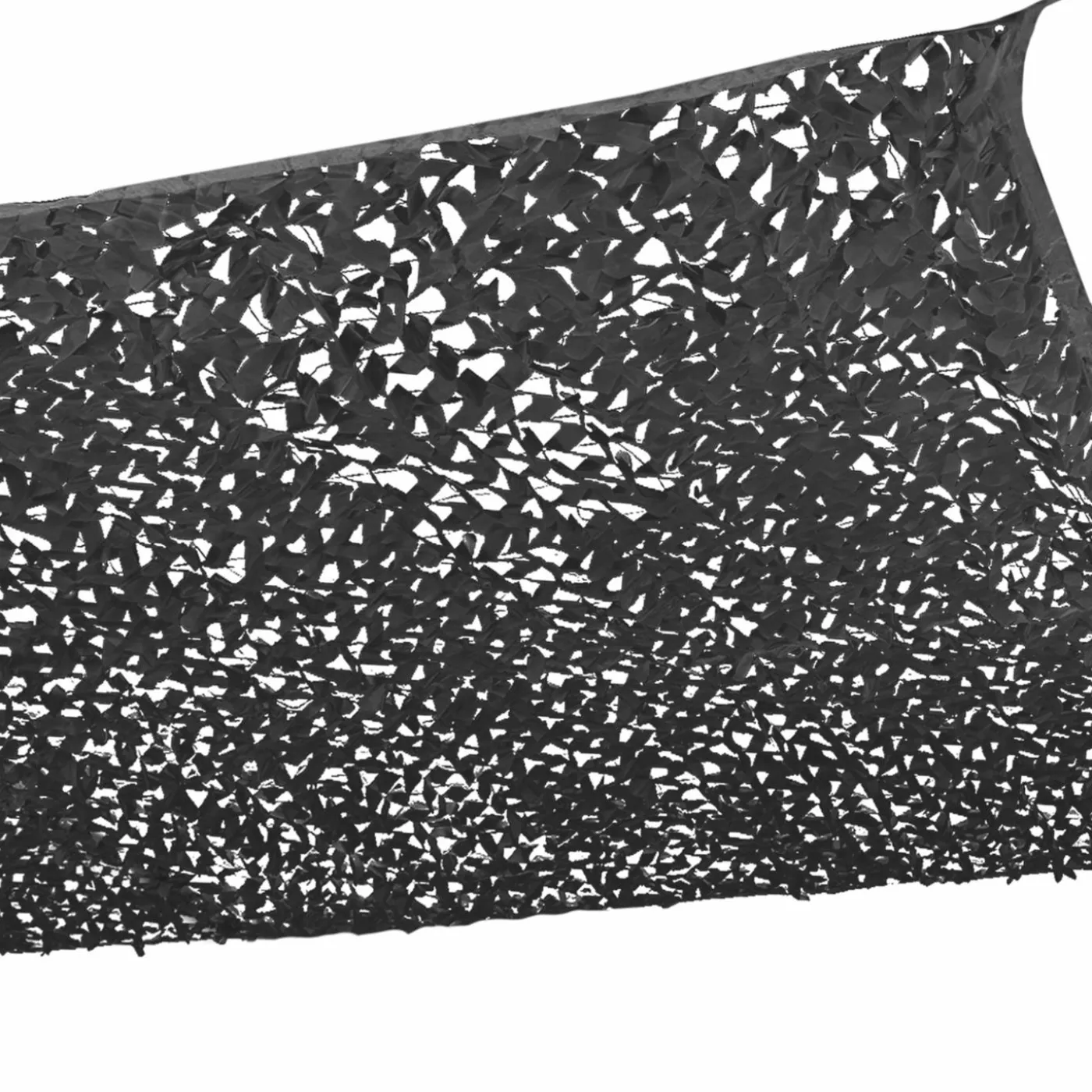 Toile ombrage rectangulaire camouflage gris 4x6 m