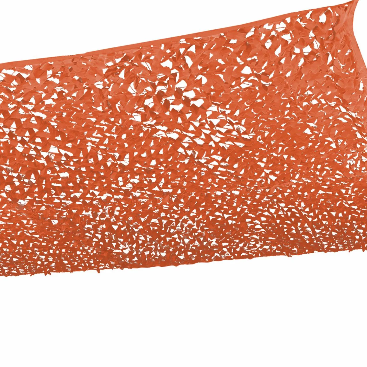 Toile ombrage terracotta camouflage rectangulaire 4x6m
