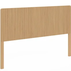 Tête de lit sur pied effet lattes 160 cm