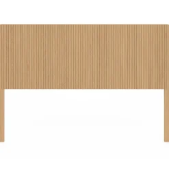 Tête de lit sur pied effet lattes 160 cm